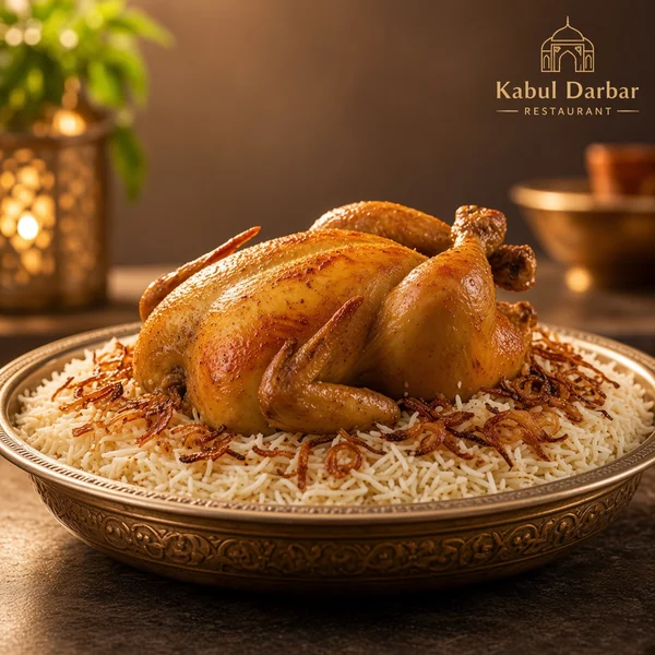 Yakhni Pulao Full Chicken Roast